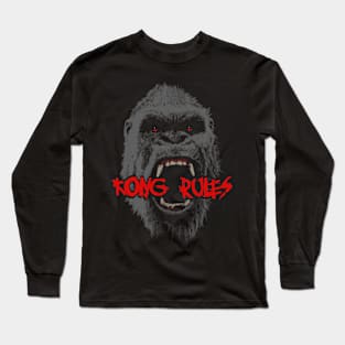 KONG RULES! Long Sleeve T-Shirt